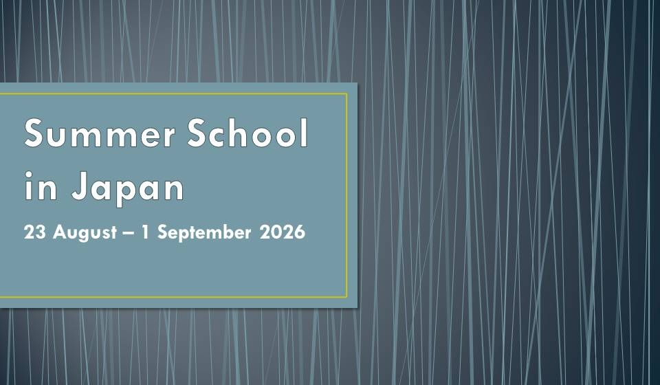 Summer School in Japan (BOLT)