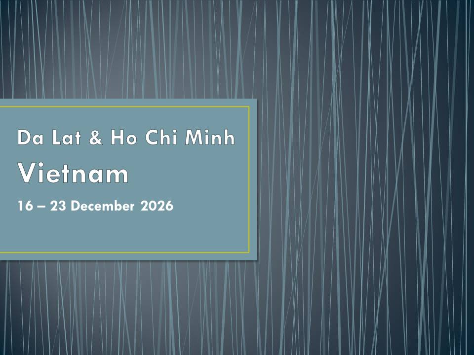 Announcement of Vietnamese Higher Education at Da Lat and Ho Chi Minh